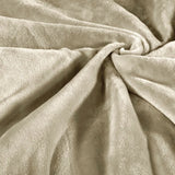 Bettwäsche Winter Plüsch Samt Touch Fleece Uni  155x220 80x80cm