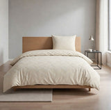 Renforce Bettwäsche Baumwolle Grafisch Beige 135x200 80x80cm