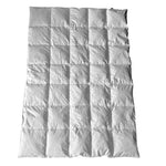 Bettdecke Feder Daune Oberbett 155x220cm Baumwolle Natur Hotel Pension Steppdecke