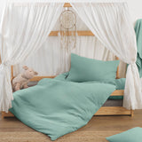 Hochwertige Musselin Kinder Bettwäsche Baumwolle 100x135 40x60cm