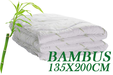 Steppbett Bambus 135x200cm Mikrofaser Antibakteriell Hotel Pension