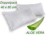 Kopfkissen Kissen Aloevera 2er Pack 40x80cm